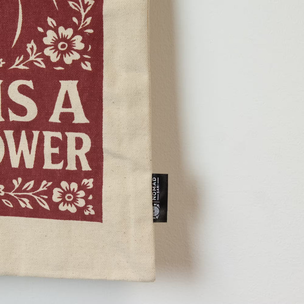 Tote bag din Bumbac - Love is a super power