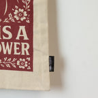 Tote bag din Bumbac - Love is a super power